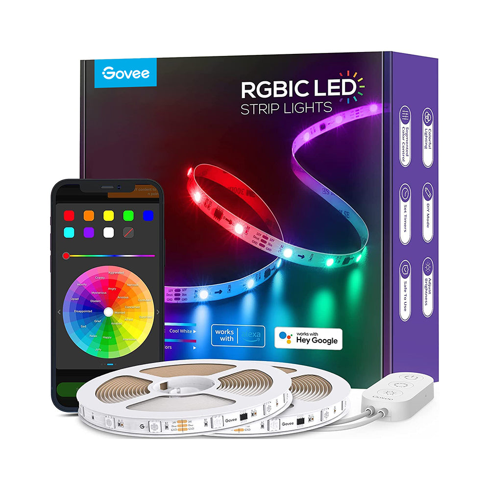 Govee RGBIC LED Strip Lights IoT Worlds